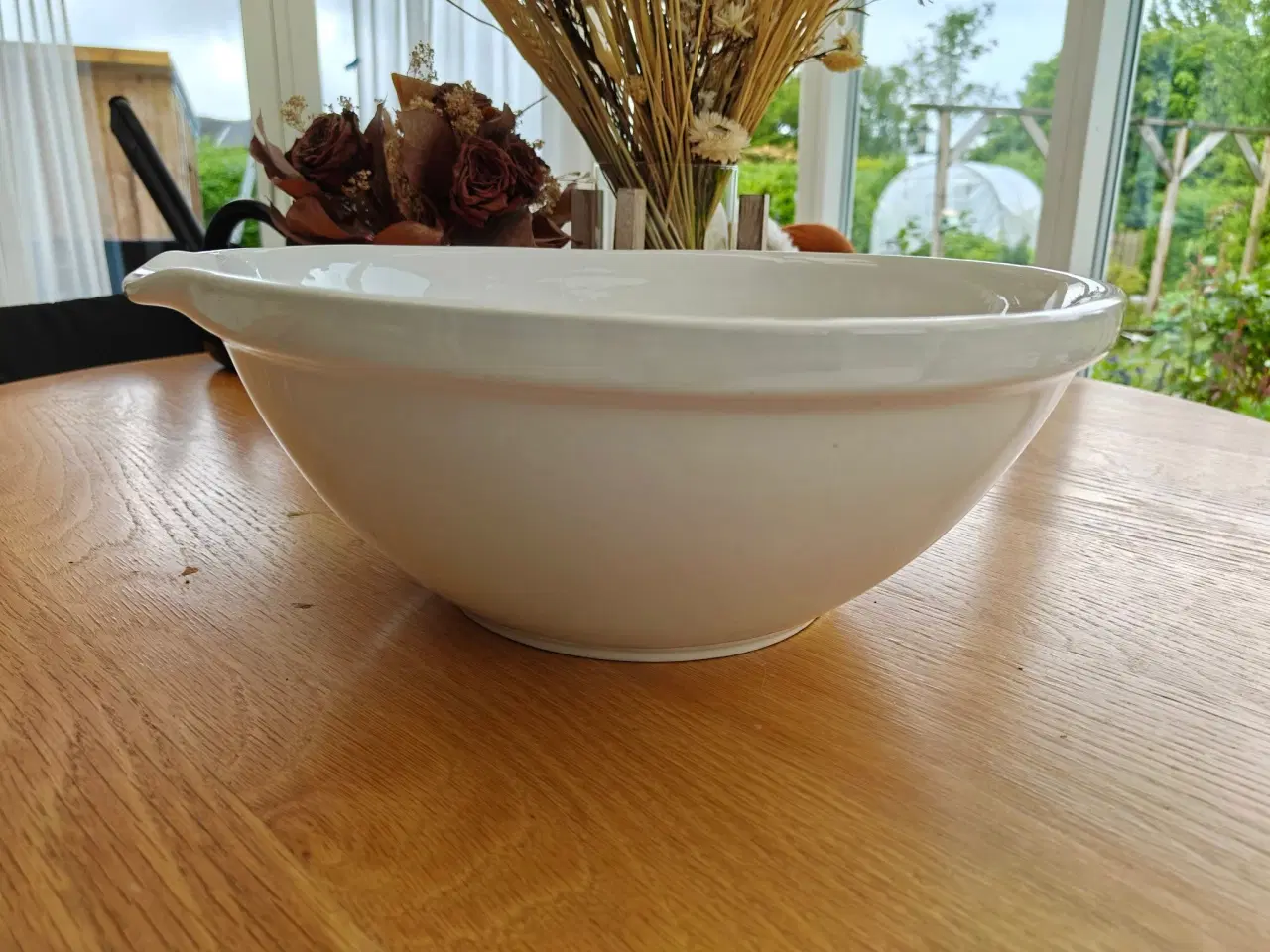 Billede 2 - Stort fad til dej, salat eller marinering af kød