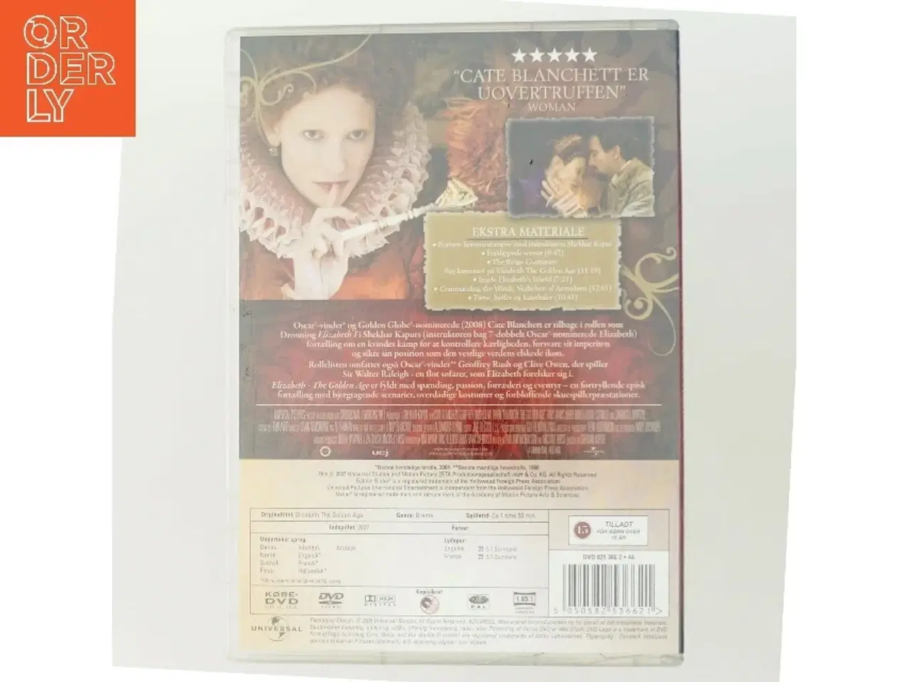 Billede 3 - Elizabeth: The Golden Age med Cate Blanchett (DVD)