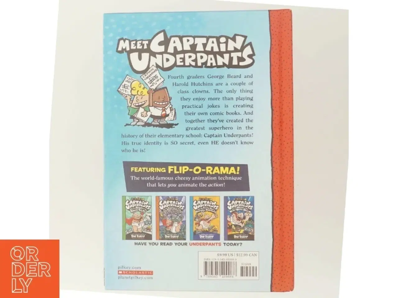 Billede 3 - The Adventures of Captain Underpants af Dav Pilkey (Bog)
