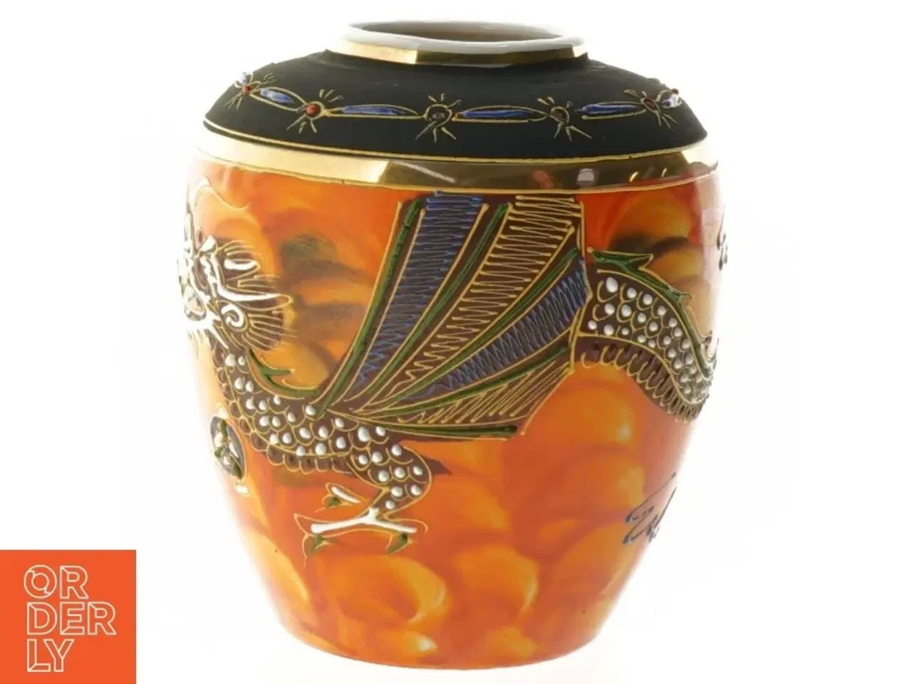 Billede 1 - Antik vase (str. 14 x 11 cm)