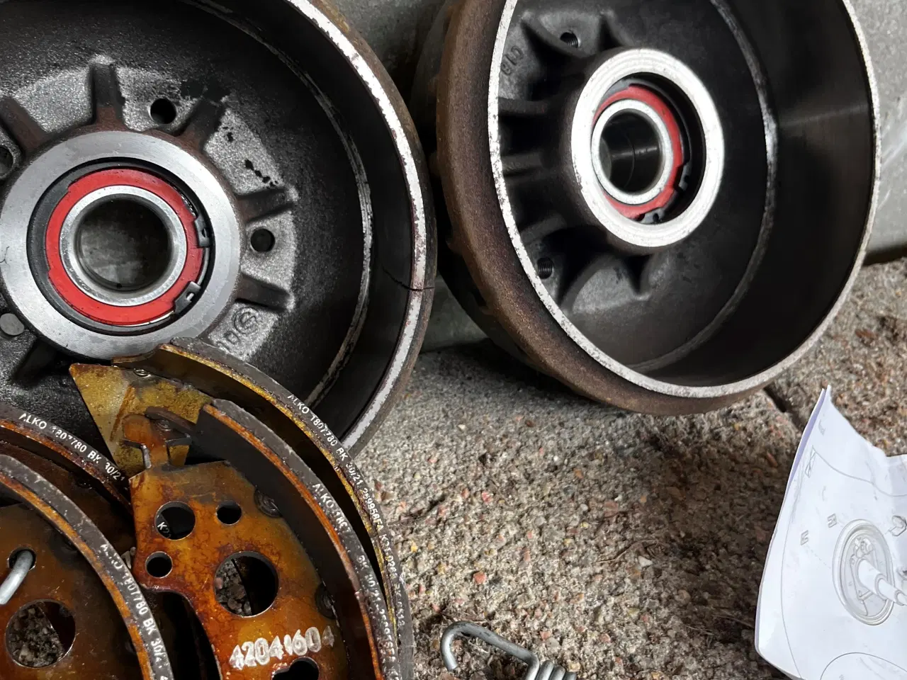 Billede 2 - Bremser til maskin trailer