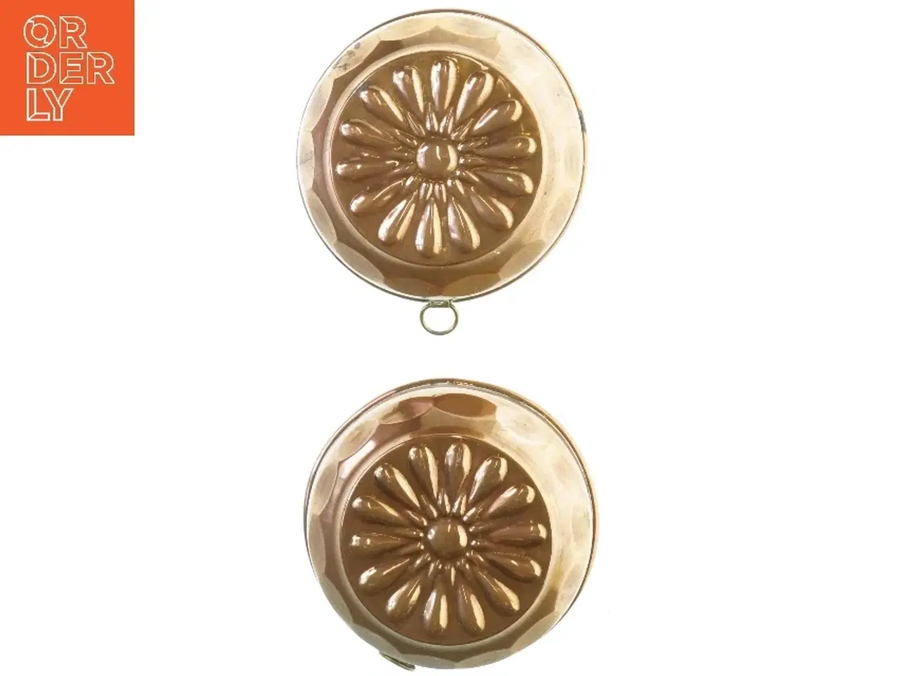 Billede 1 - Bageforme i kobber (str. 18 x 6 cm)