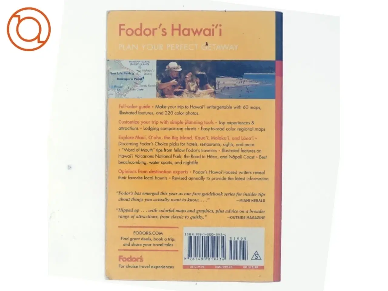 Billede 3 - Hawai&#39;i 2009 af Joanna Cantor, Fodor&#39;s Travel Publications, Inc (Bog)