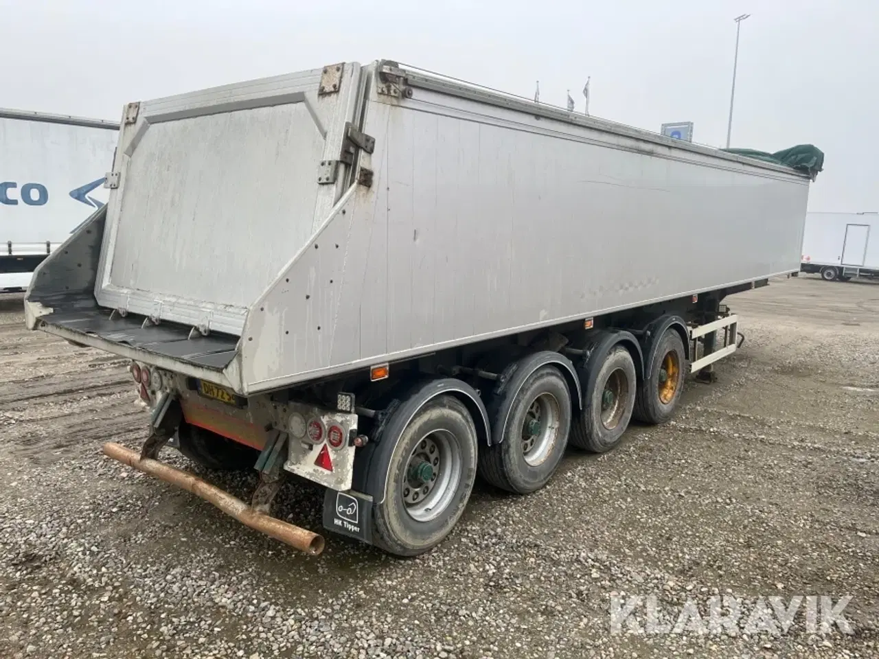 Billede 3 - Tip trailer HK Tipper S48B 4 akslet