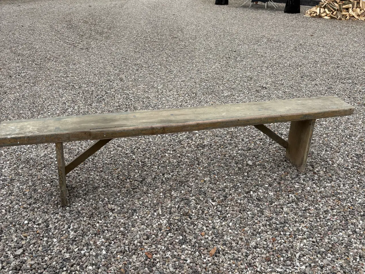 Billede 1 - Antik bænk fra ca. år 1900