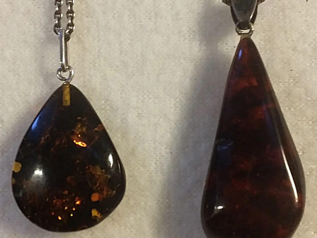 Billede 9 - RAV SMYKKER HALSKÆDER, VEDHÆNG OG ØRERINGE