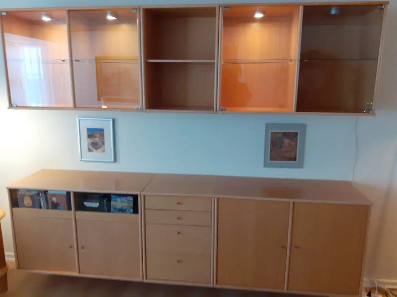 Billede 3 - Reol Mistral bøg, Væghængt.