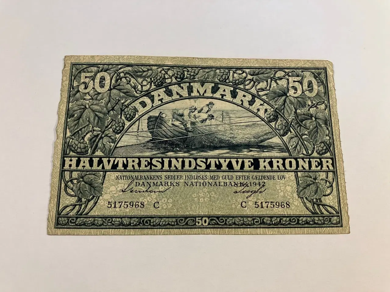 Billede 1 - 50 kroner 1942 Danmark