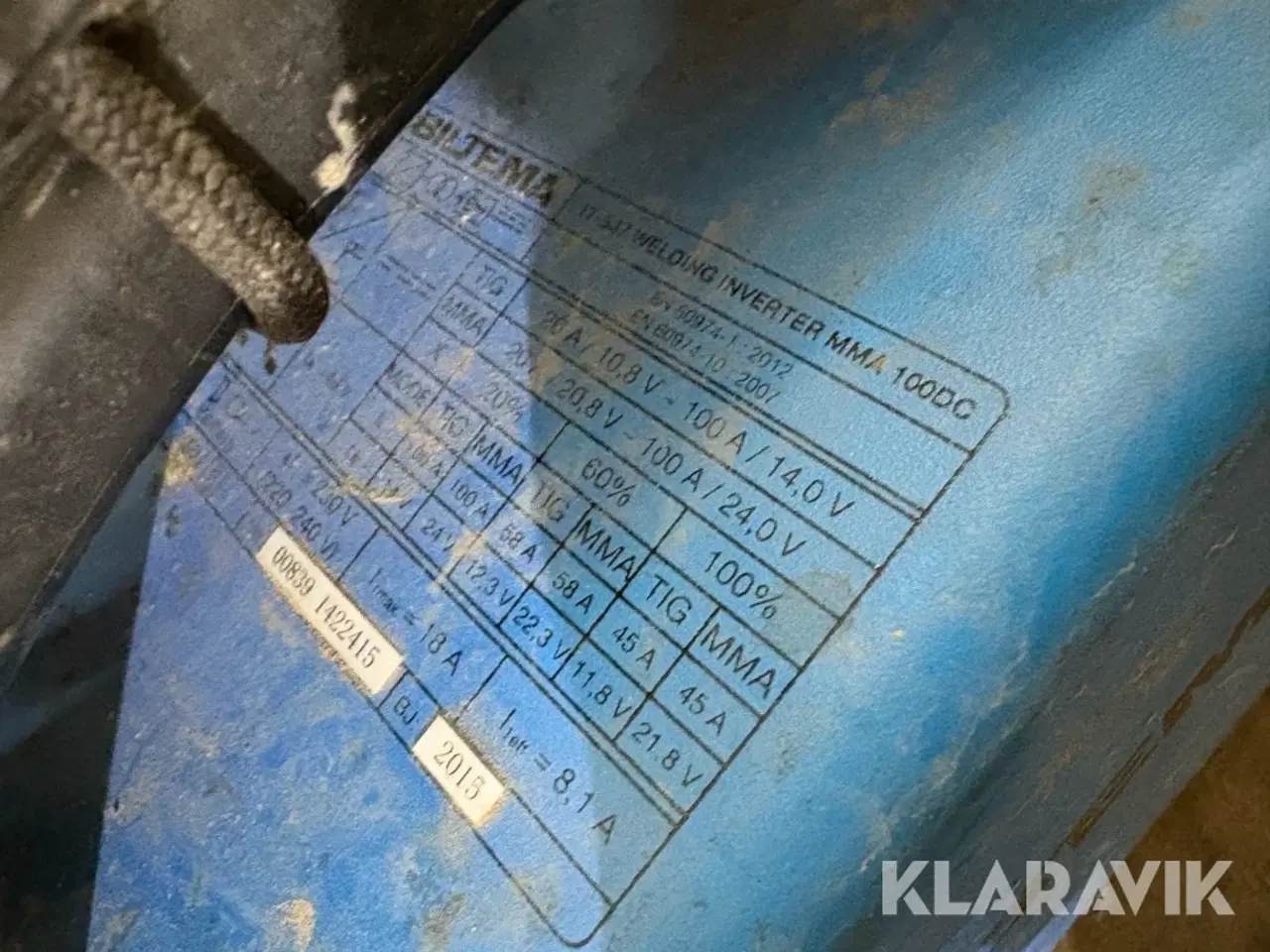 Billede 2 - Svejseapparat Biltema