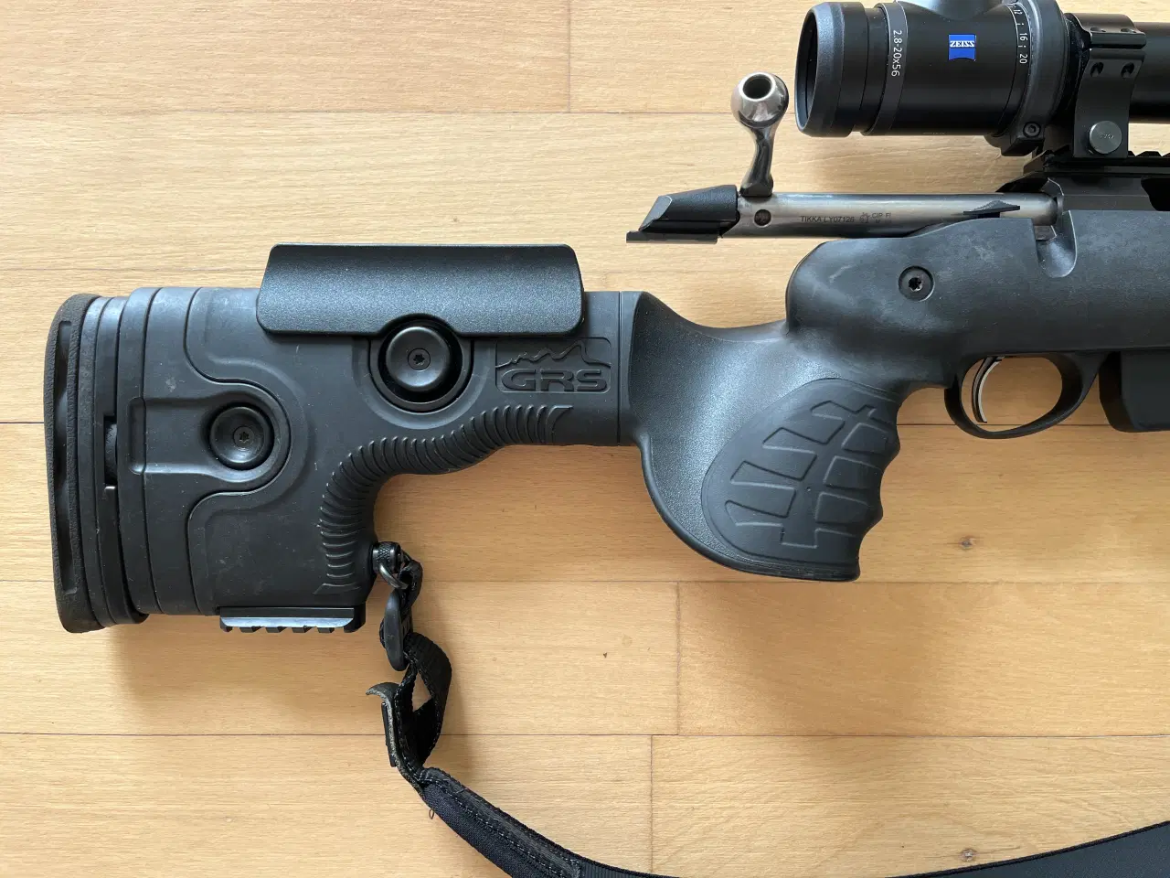 Billede 6 - Tikka T3x  jagtriffel monteret med GRS skæfte