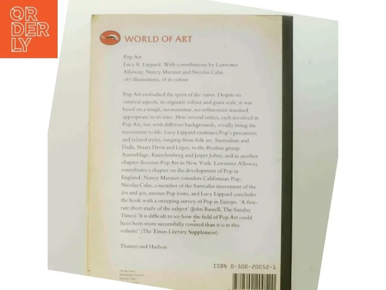 Billede 3 - Pop art af Lucy R. Lippard (Bog)