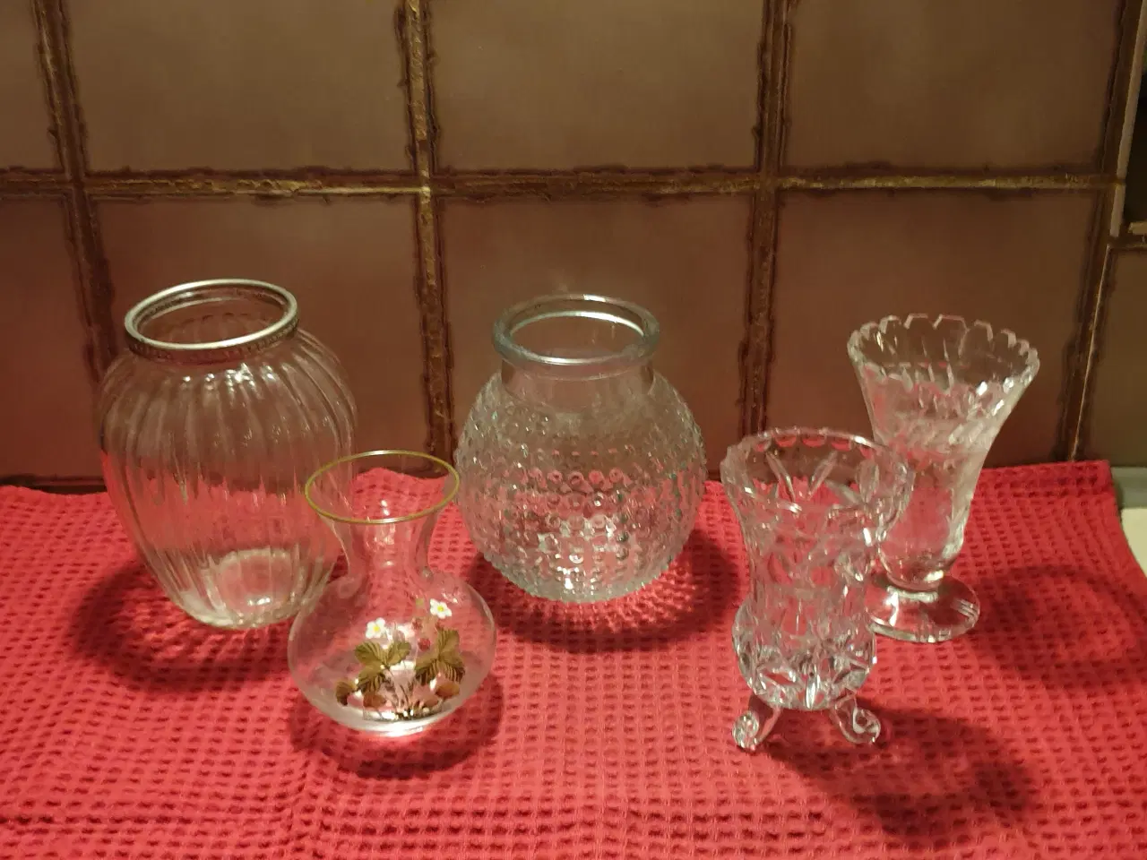 Billede 1 - Vase Lot 5stk ialt10kr