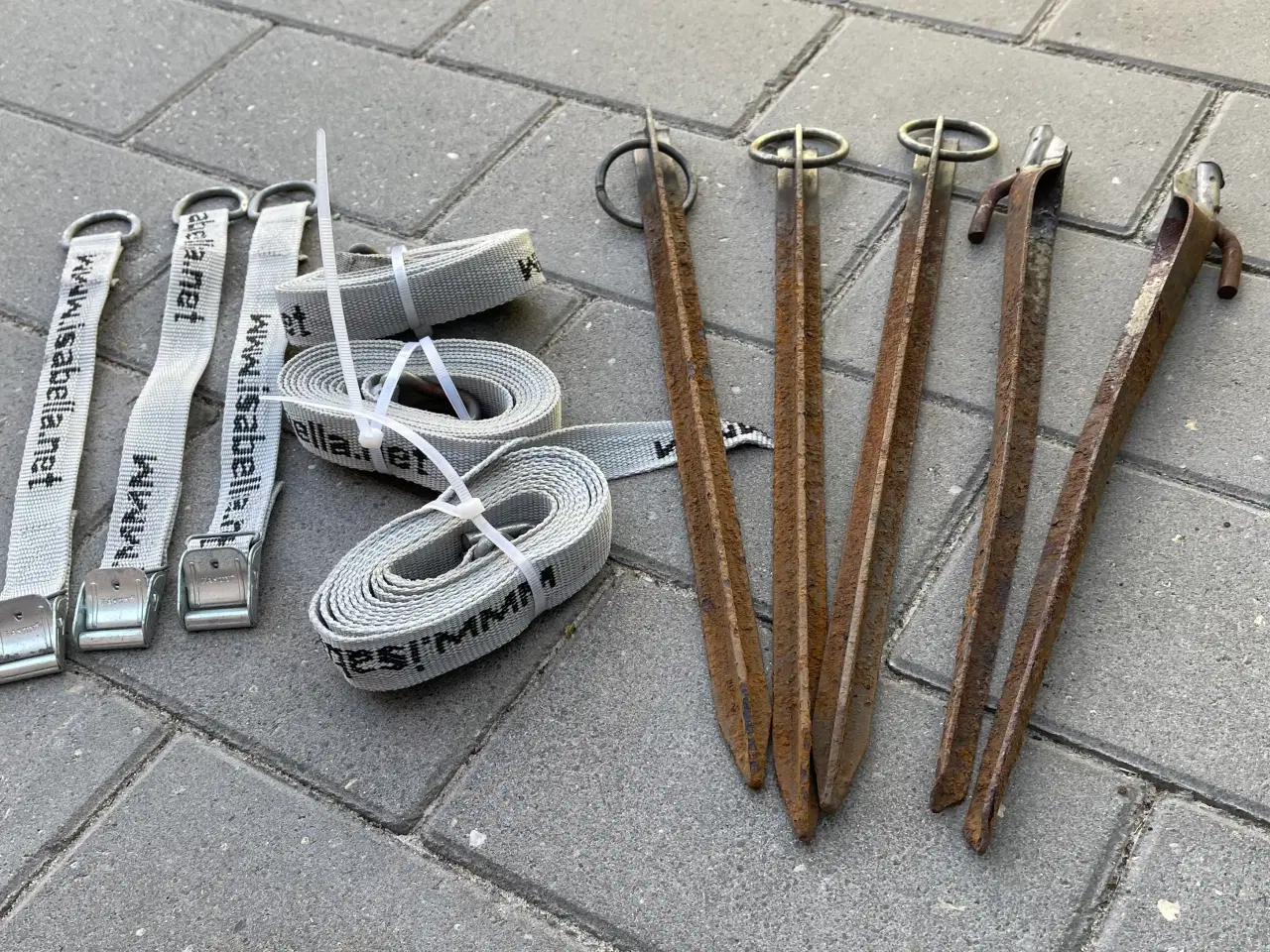 Billede 2 - Jordspyd 40 cm med stormbånd Isabella