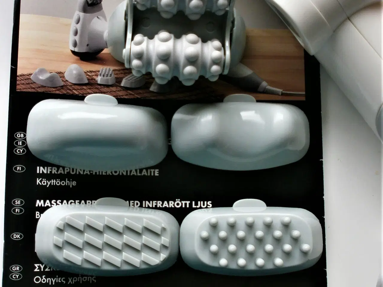 Billede 2 - NYT infrarød massageapparat med justerbart hoved