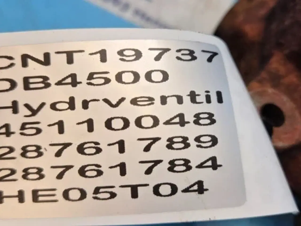 Billede 11 - Dronningborg D4500 Hydraulikventil 45110048