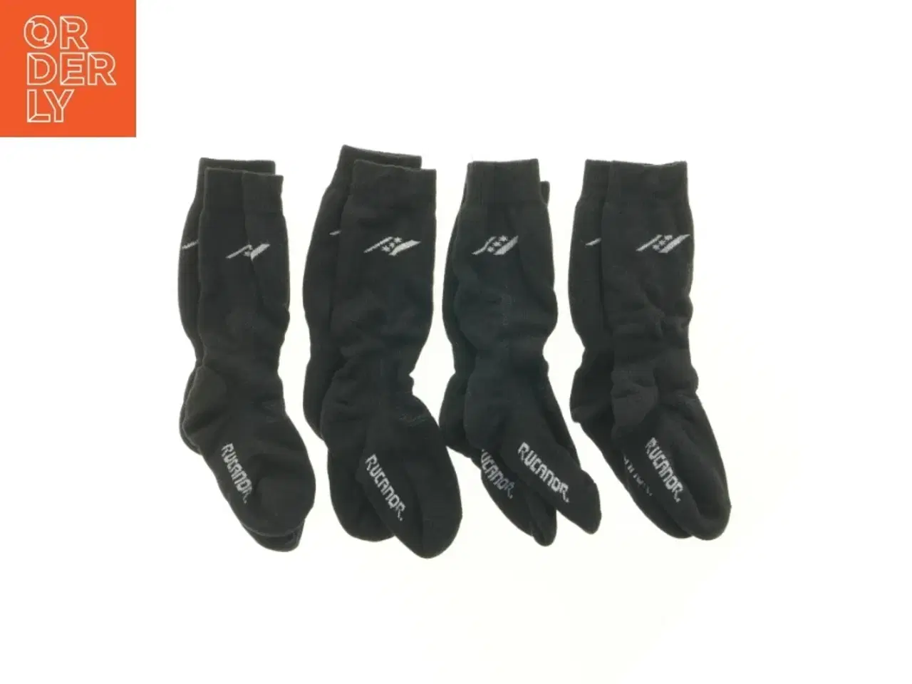 Billede 1 - sorte ankelstrømper (str. 27 til 30)