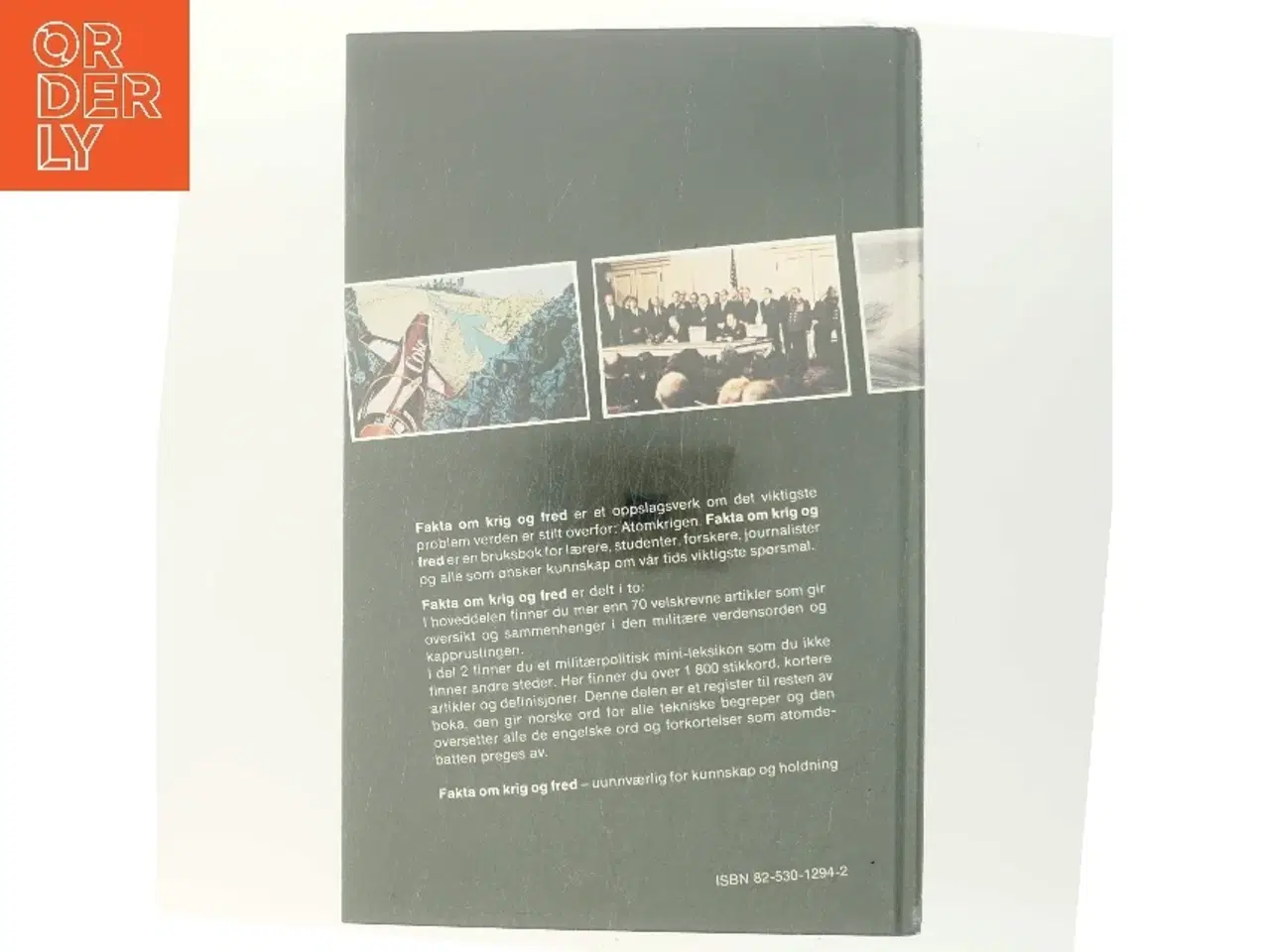Billede 3 - FAKTA OM KRIG OG FRED af Ingvar Botnen (red.) (Bog)