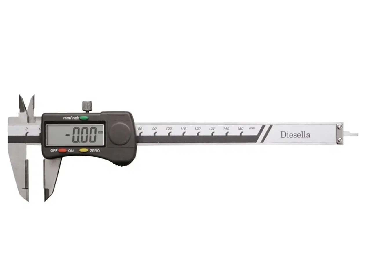 Billede 1 - Digital skydelære 0-150x0,01 mm med hårdmetal måleflader