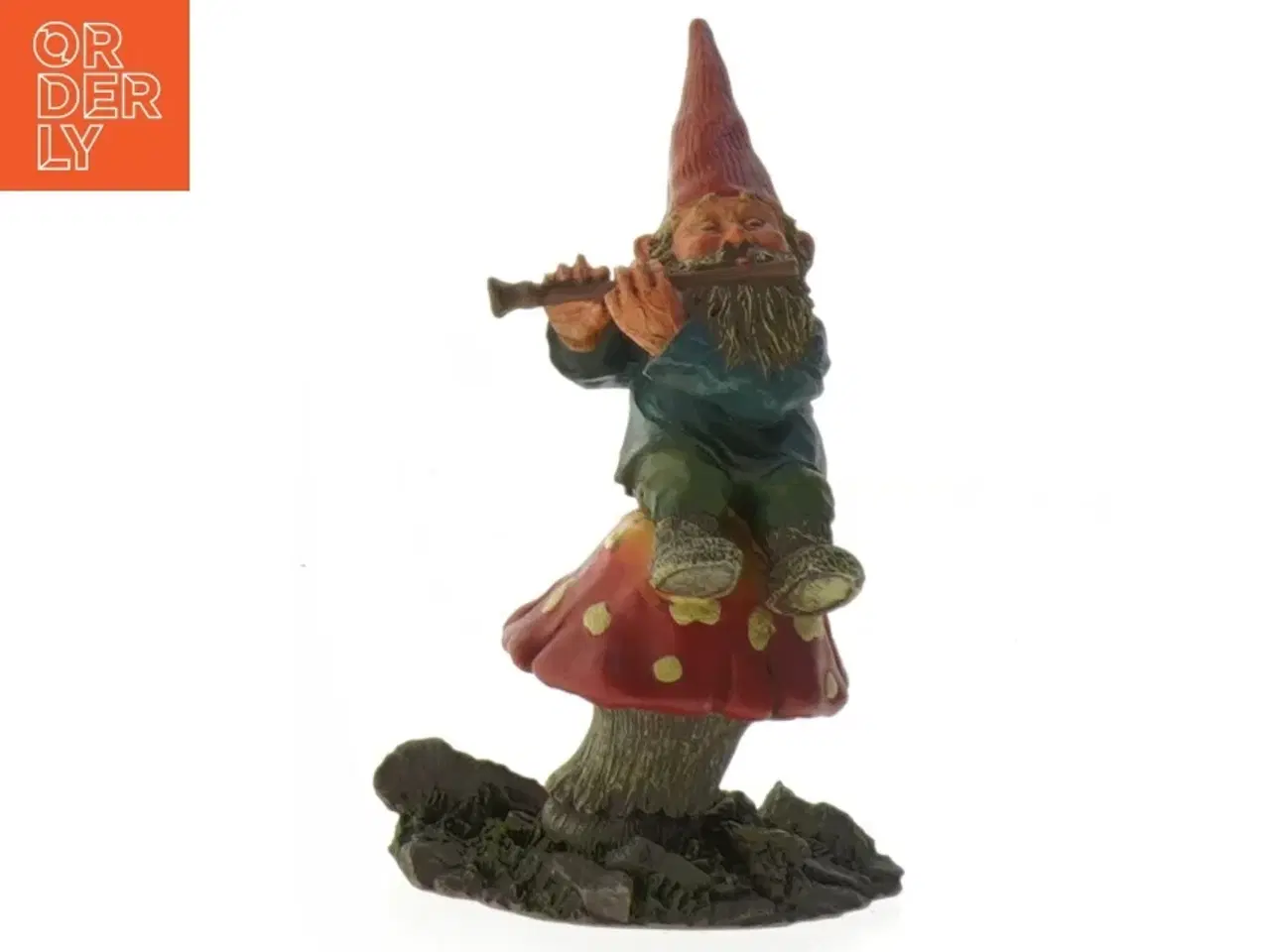 Billede 1 - Dekorativ figur af nisse (str. 12 cm)
