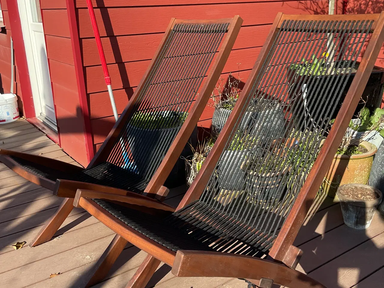 Billede 1 - 2 fine havestole