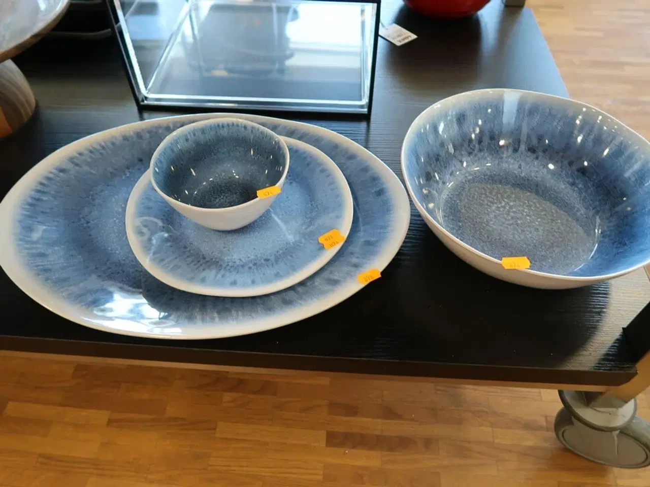 Billede 1 - 4 stk. skåle/fade APS Blue Ocean