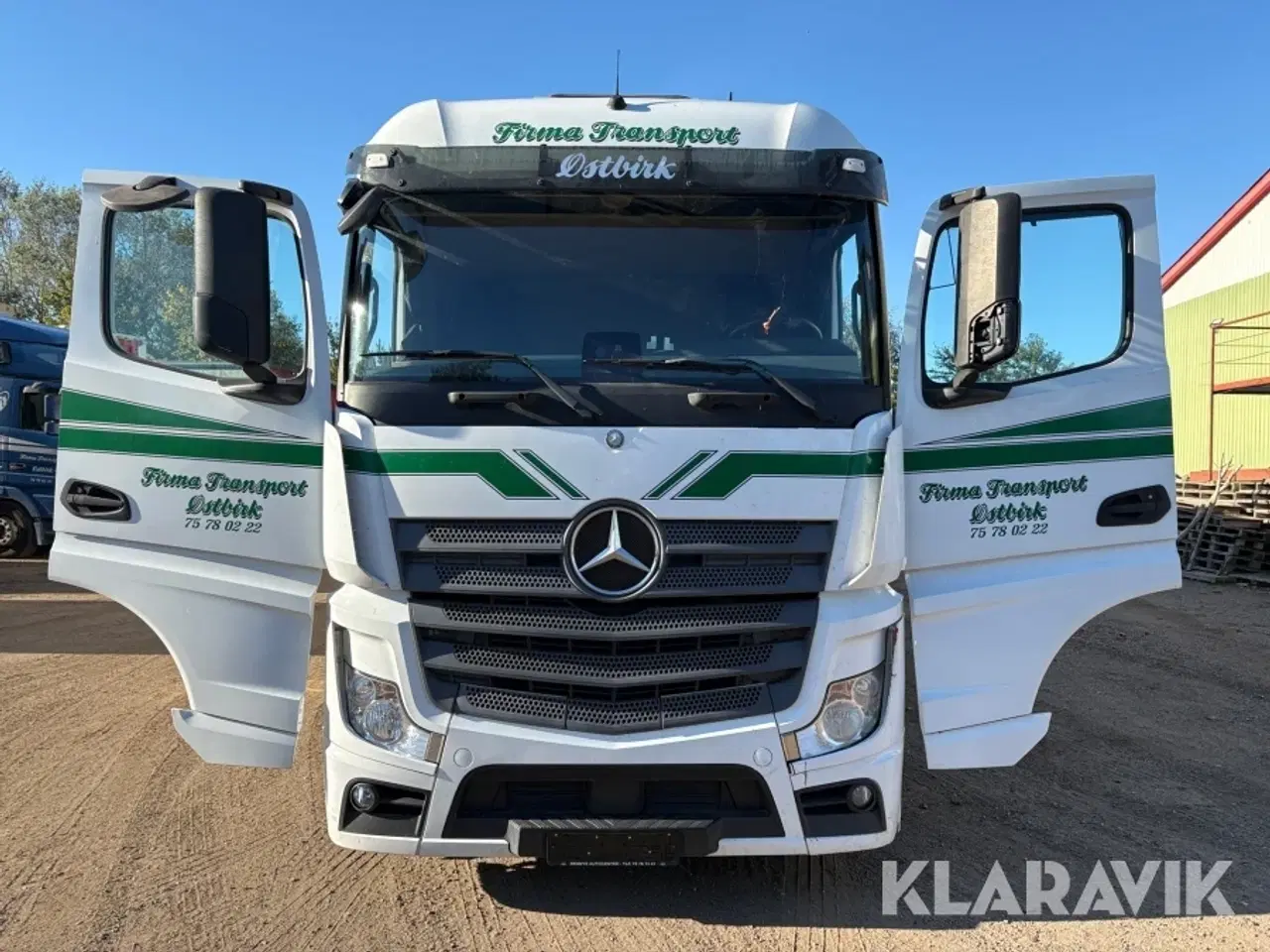 Billede 7 - Lastbil Mercedes-Benz Actros med gardintrailer
