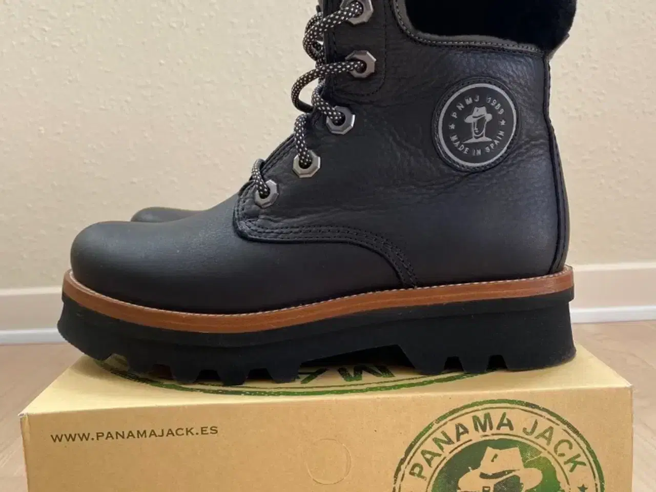 Billede 1 - Sorte vinterstøvler