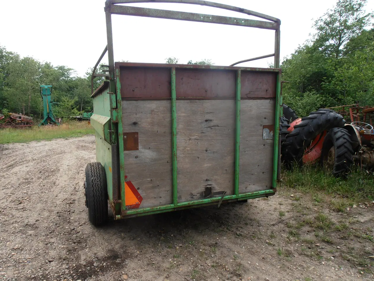 Billede 5 - Kreaturvogn til traktor . 