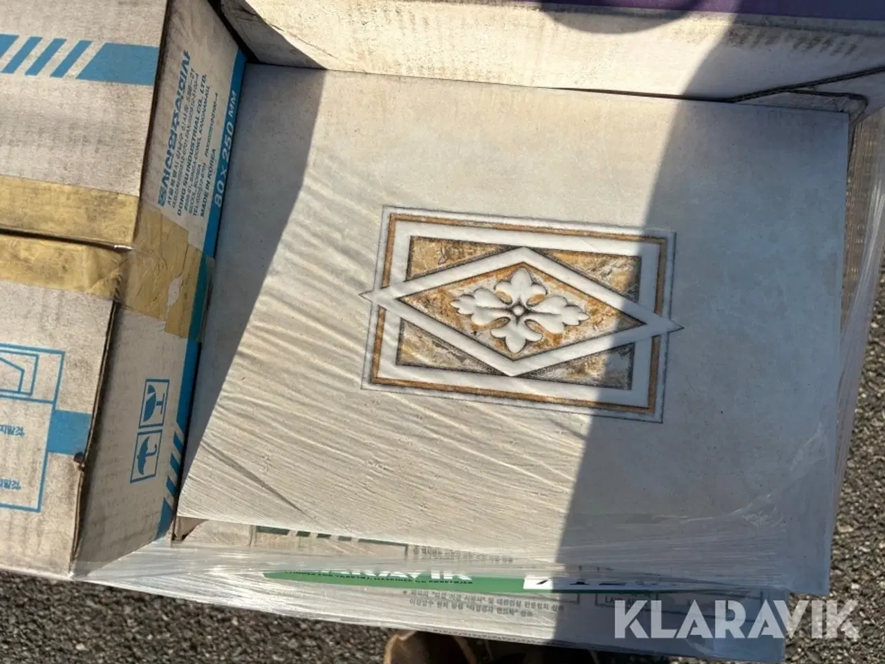 Billede 6 - Fliser Dungsu Tile mørk beige – 29,8 m² + border og dekorer