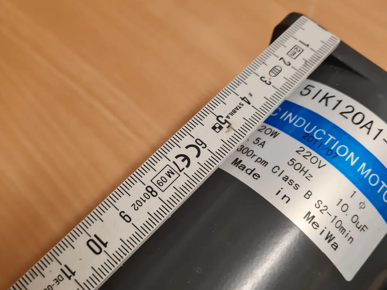 Billede 6 - Gearmotor 230 V med Kondensator NY. MeiWa