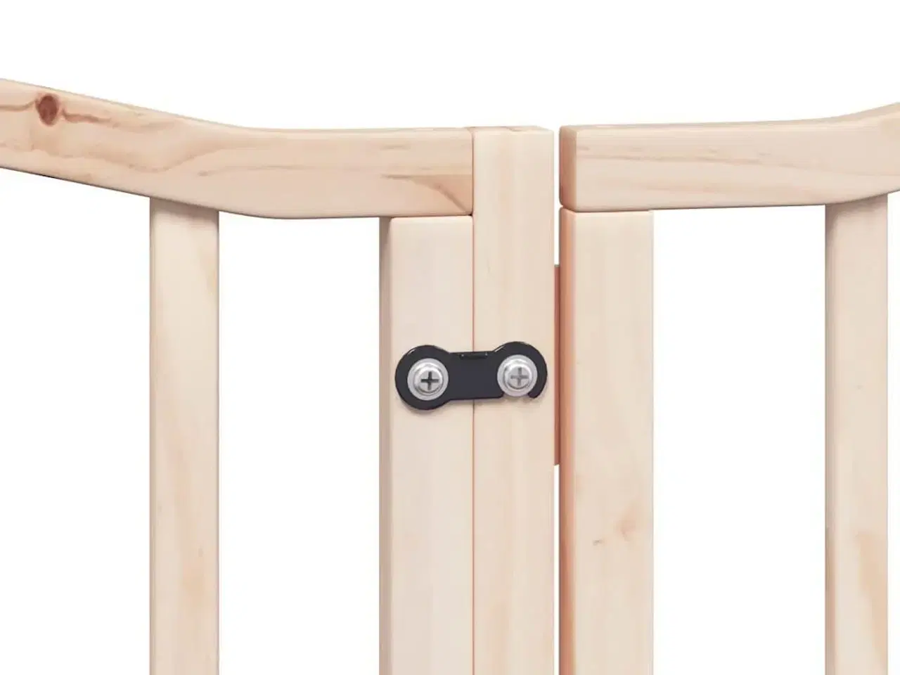 Billede 8 - Hundelåge med dør 6 paneler 300 cm poppeltræ