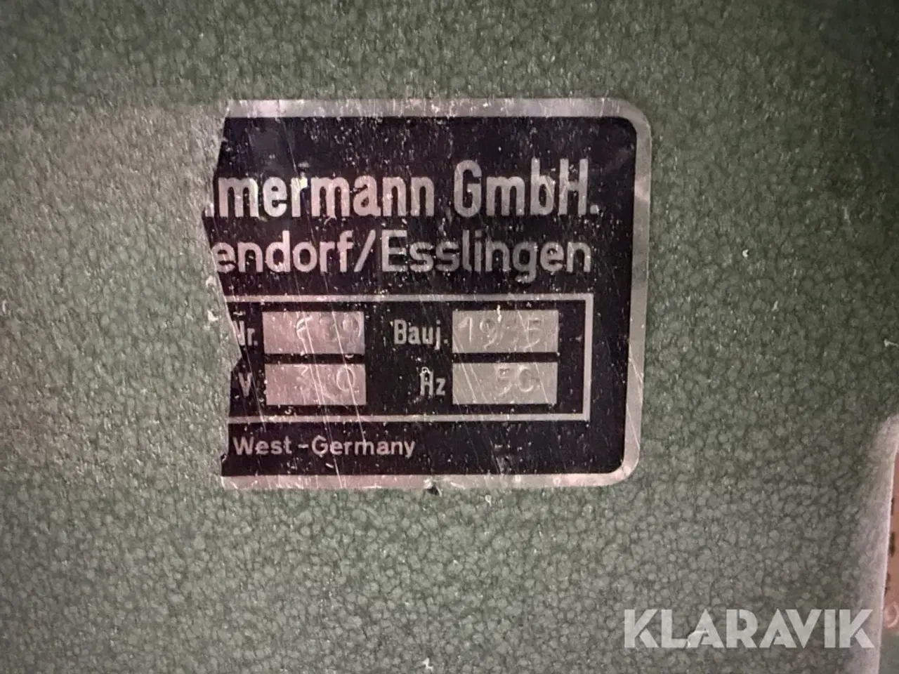 Billede 7 - Båndsliber FZ Zimmermann stationær kantpudser