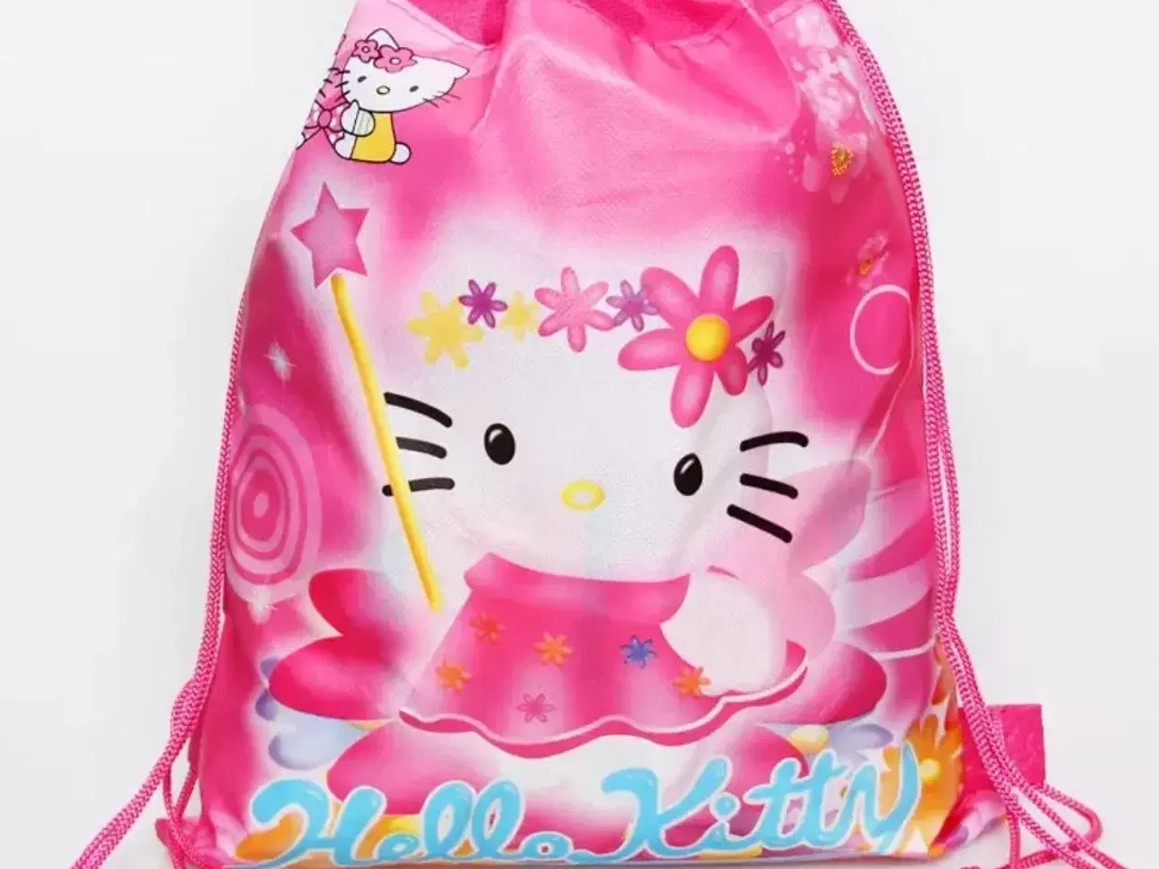 Billede 1 - Hello Kitty gymnastikpose opbevaringspos