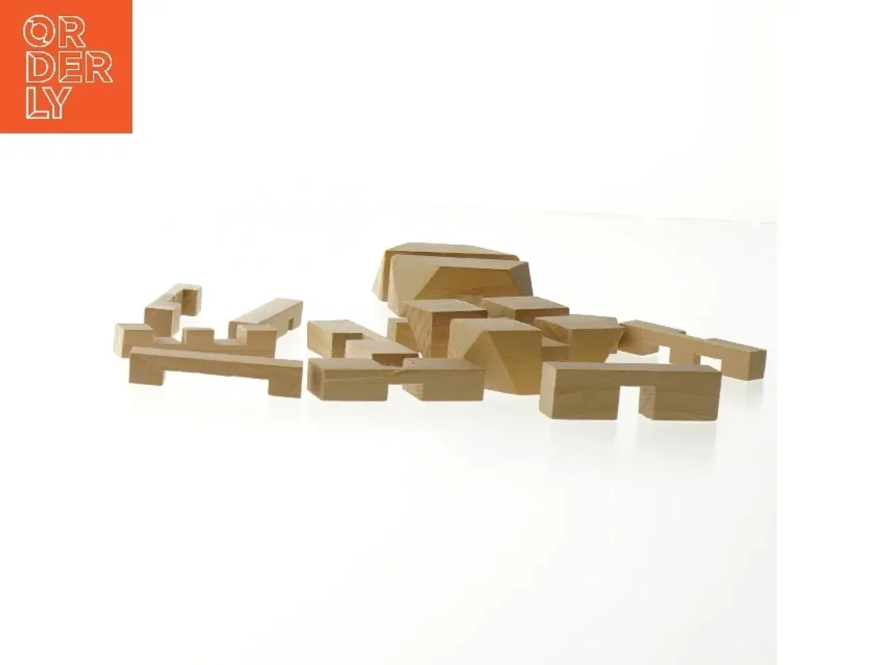 Billede 3 - IQ Puslespil i træ - bold-