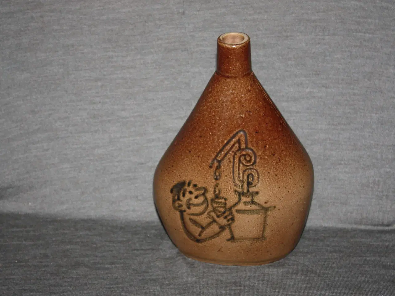 Billede 1 - Keramik hjemmebrygs flaske højde 22,5 cm
