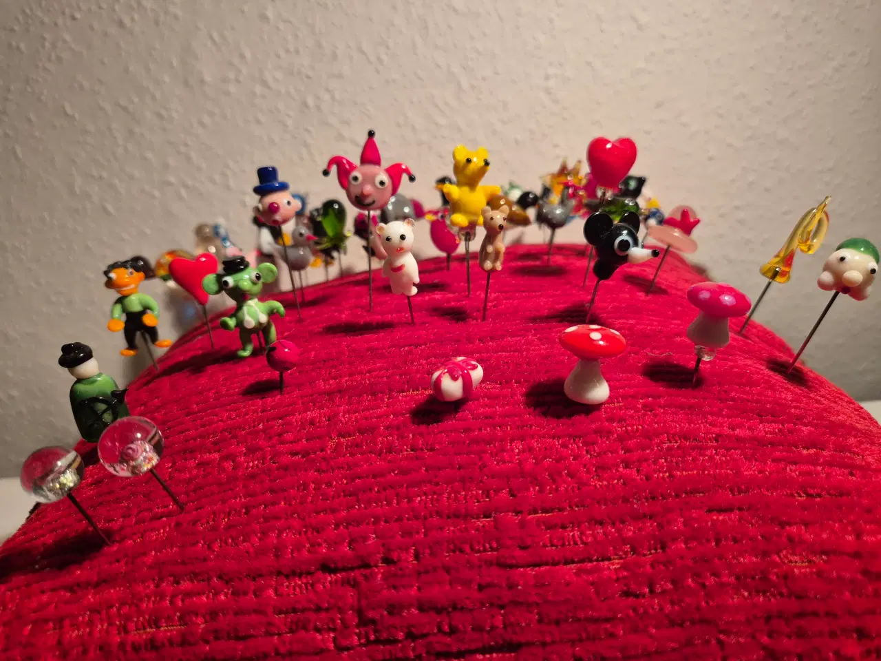 Billede 7 - Hattenåle med glaspynt