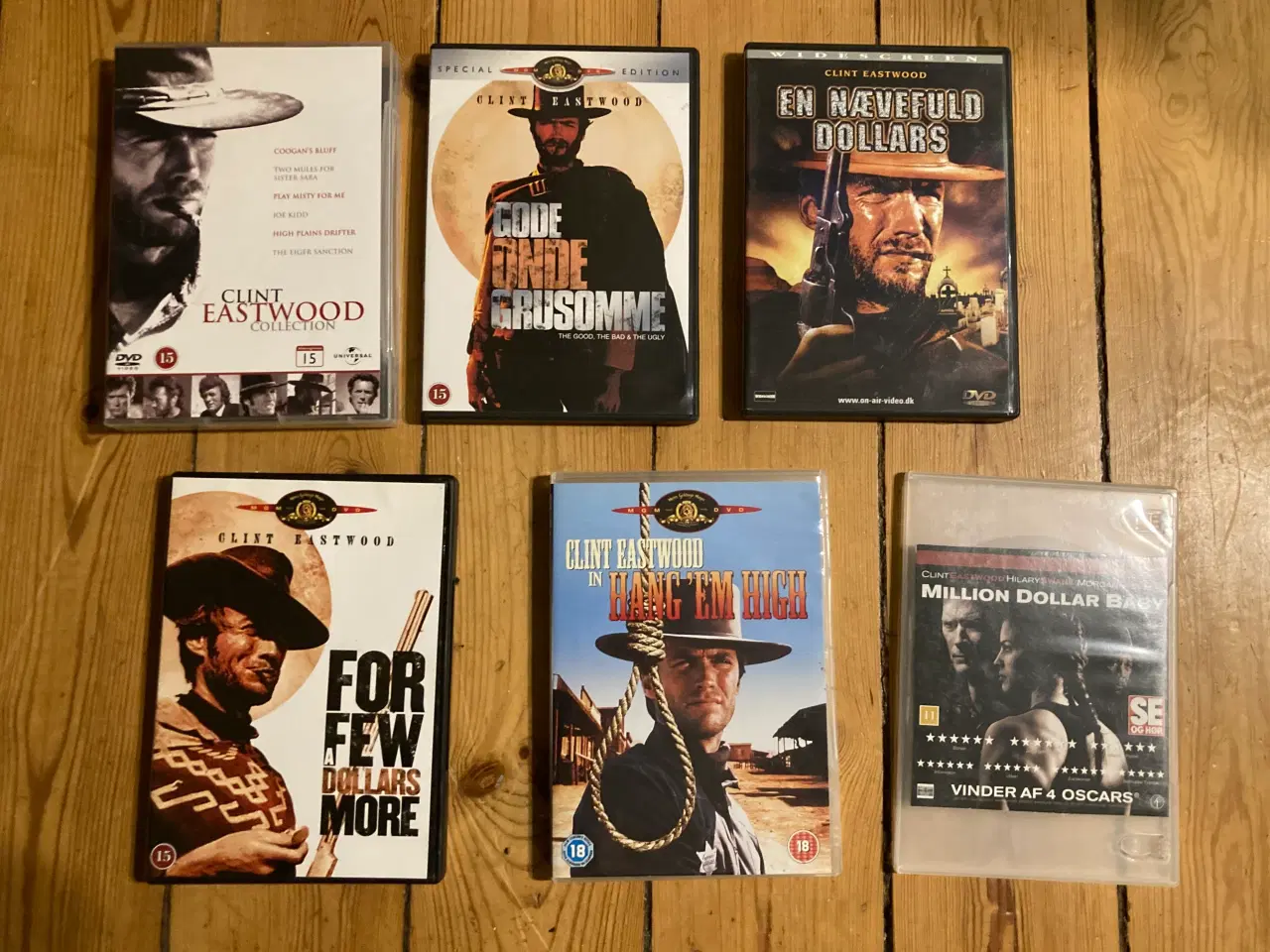 Billede 1 - Clint Eastwood dvd samling 