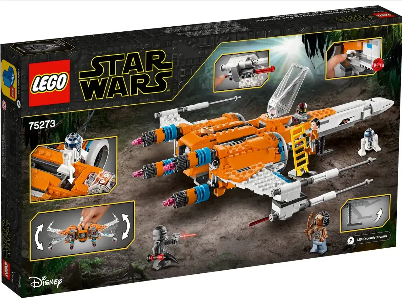 Billede 2 - Lego Star Wars, 75273  Poe Damerons X-wing-jager