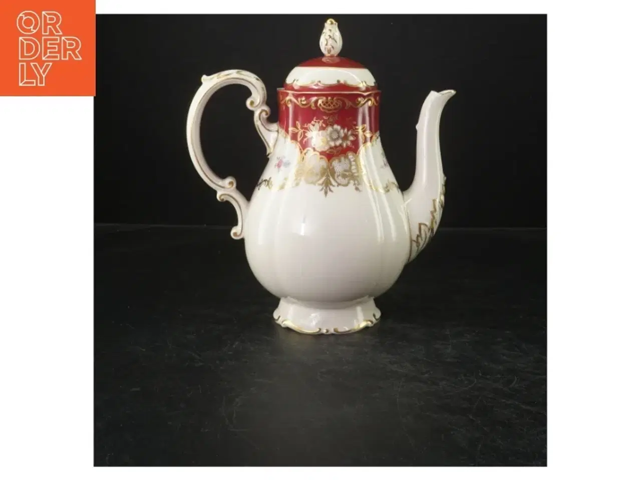 Billede 3 - Porcelænskande med låg (str. 24 cm)