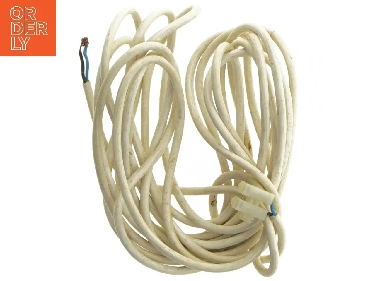 Billede 1 - Lang hvid el-kabel