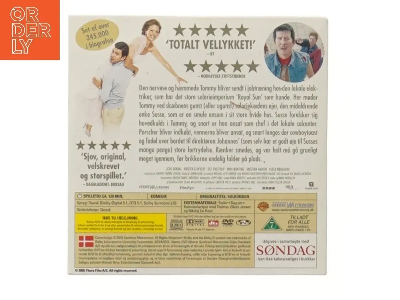 Billede 2 - DVD film Solkongen fra Søndags B.T.