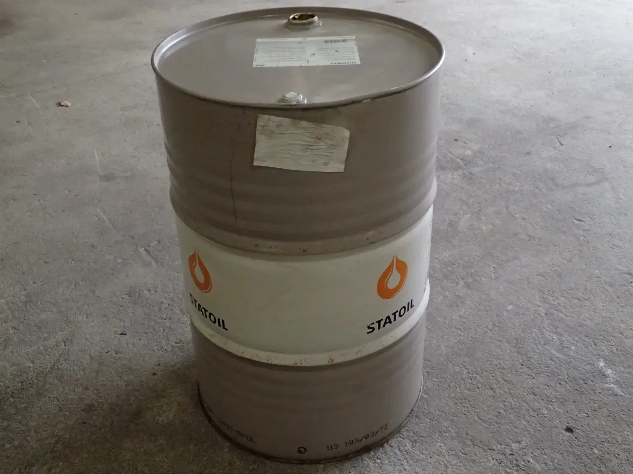 Billede 6 - Olietromle 205 liters Statoil.
