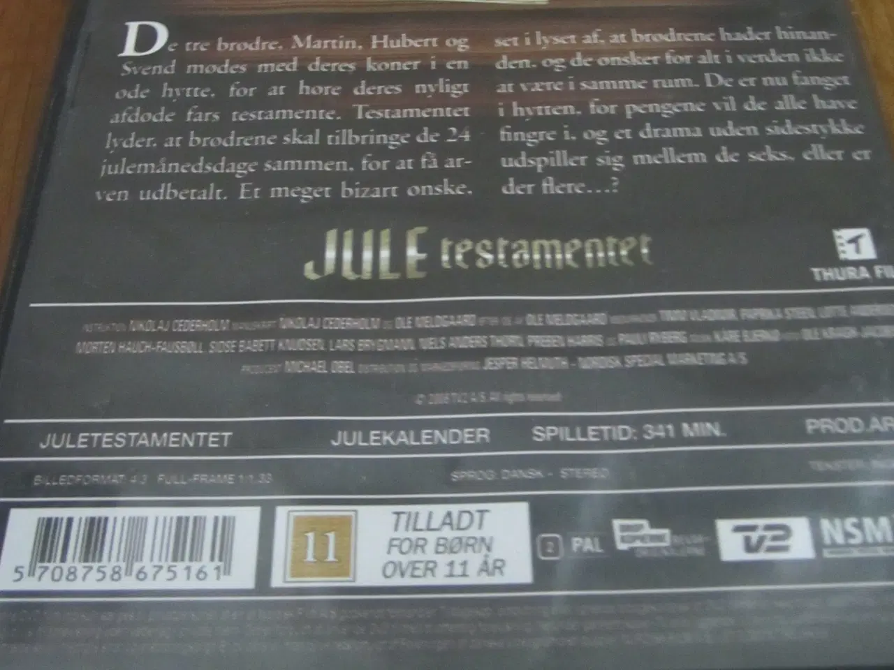 Billede 4 - JULEKALENDER. JULE TESTAMENTET. 1995.