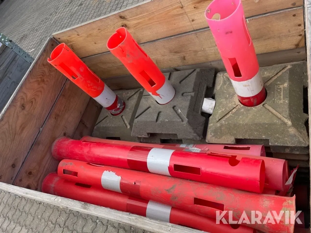 Billede 8 - Afspærrings cylinder med fødder