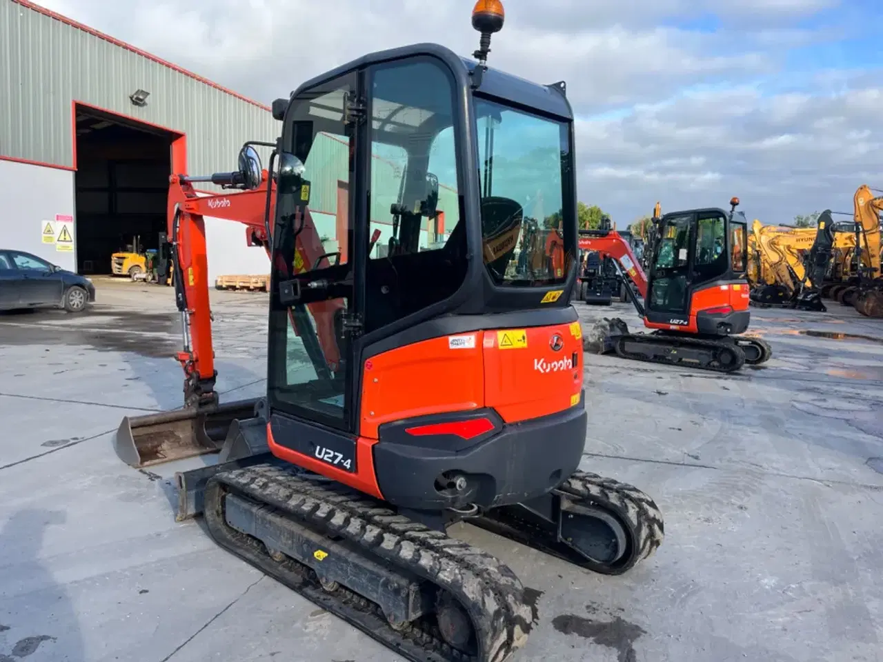 Billede 3 - Minigraver - Kubota U27-4