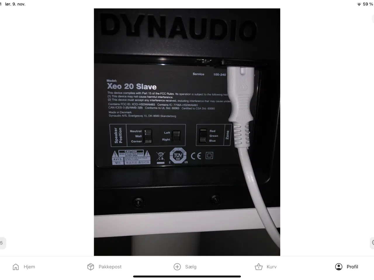 Billede 3 - Dynaudio Xeo 20 højtalersæt med standere.