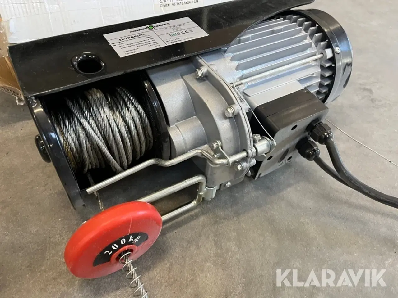 Billede 5 - El-trækspil Power craft med wire