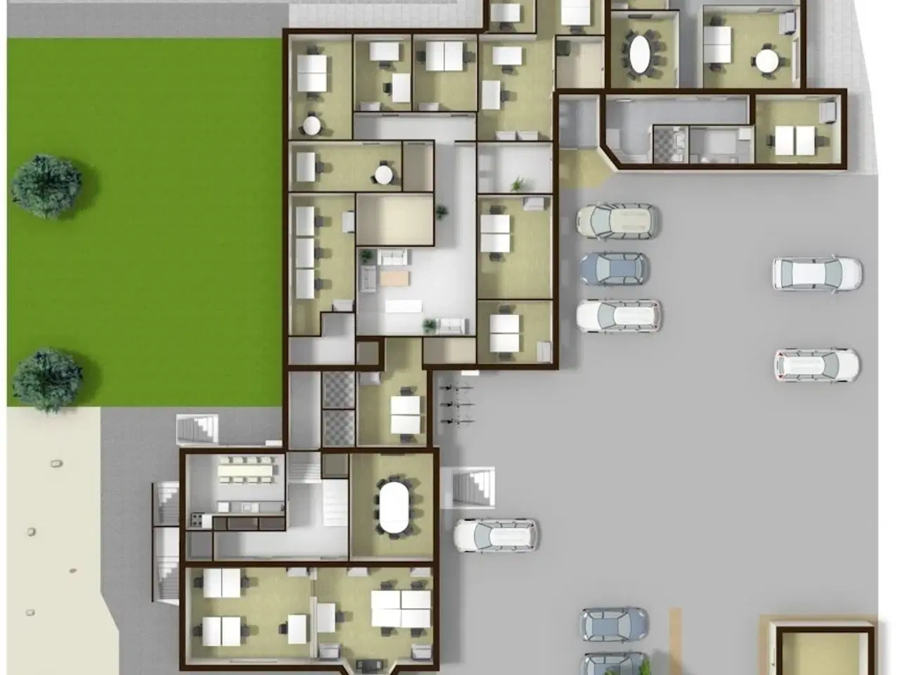 Billede 21 - Kontorfællesskab i det centrale Odense