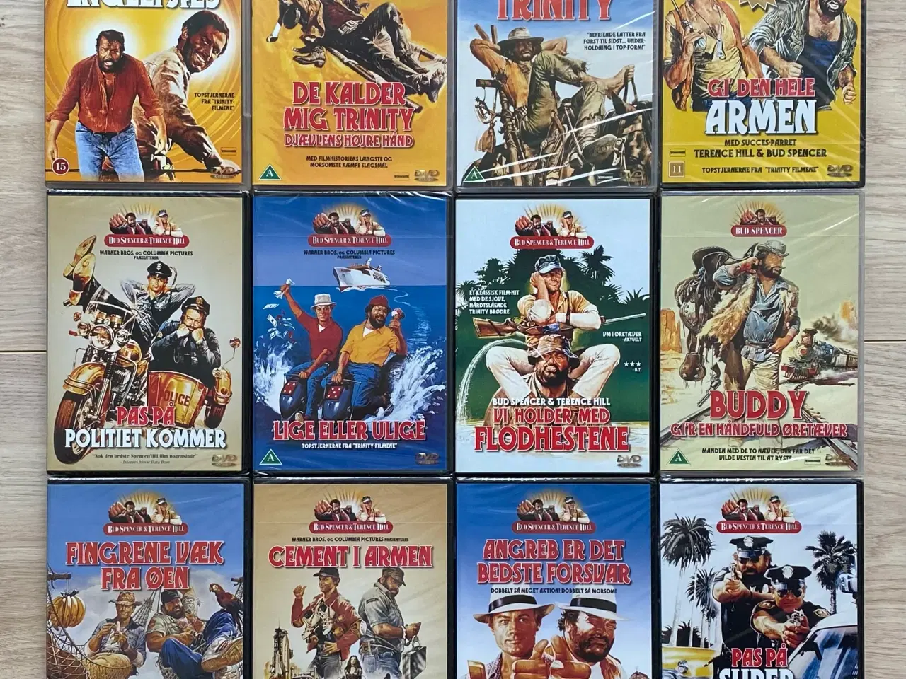 Billede 1 - Bud Spencer & Terence Hill (12 film Som nye)