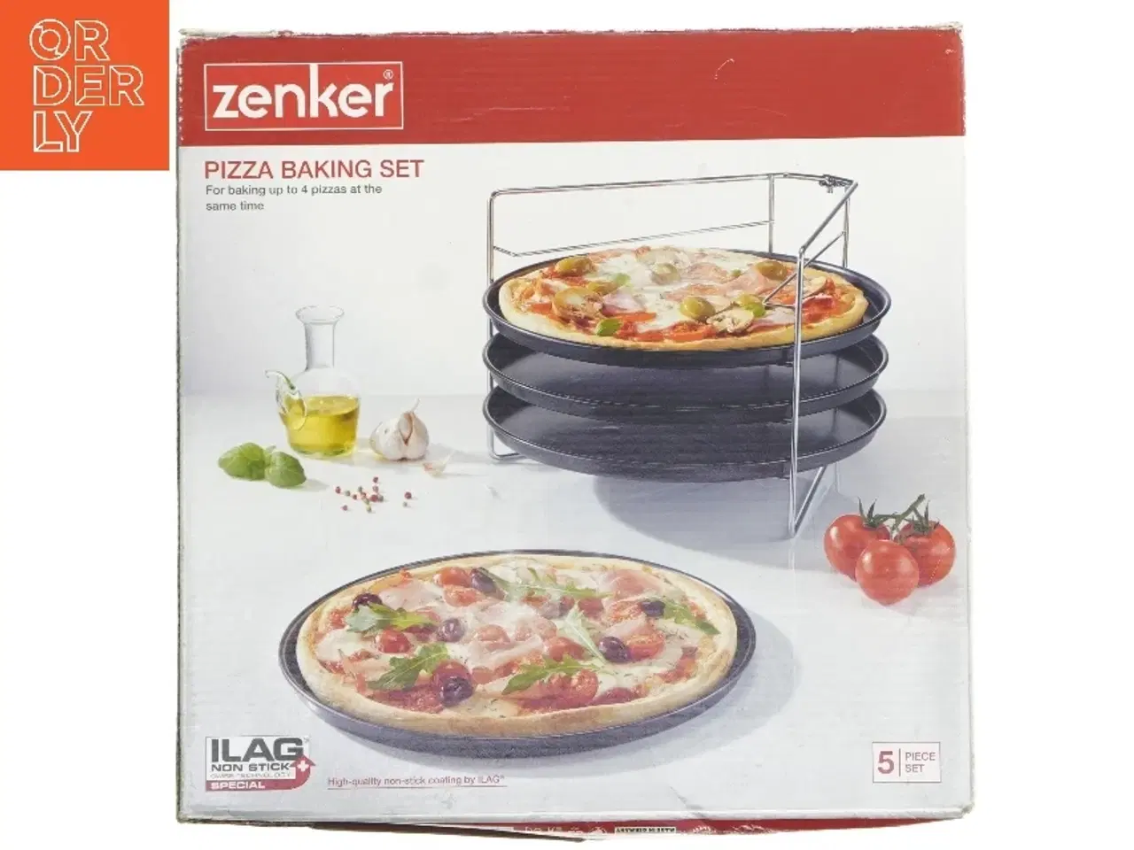 Billede 7 - Pizza bage sæt fra Zenker (str. Ø 28 cm)